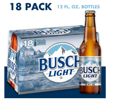 BUSCH LT 18 PK BOTTLES