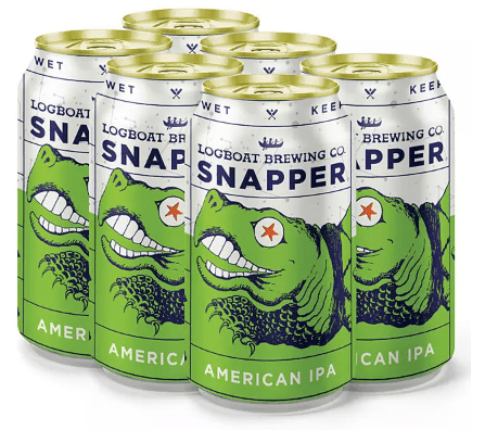 LOGBOAT SNAPPER IPA CAN