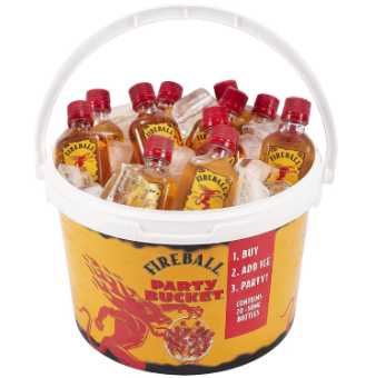 FIREBALL PARTY BUCKET 20PK