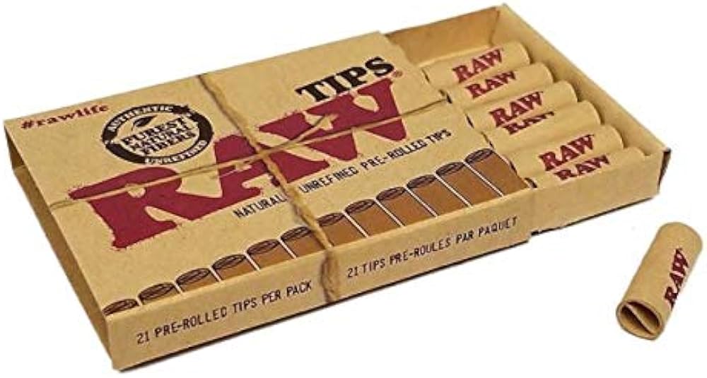 RAW PRE ROLLED TIPS