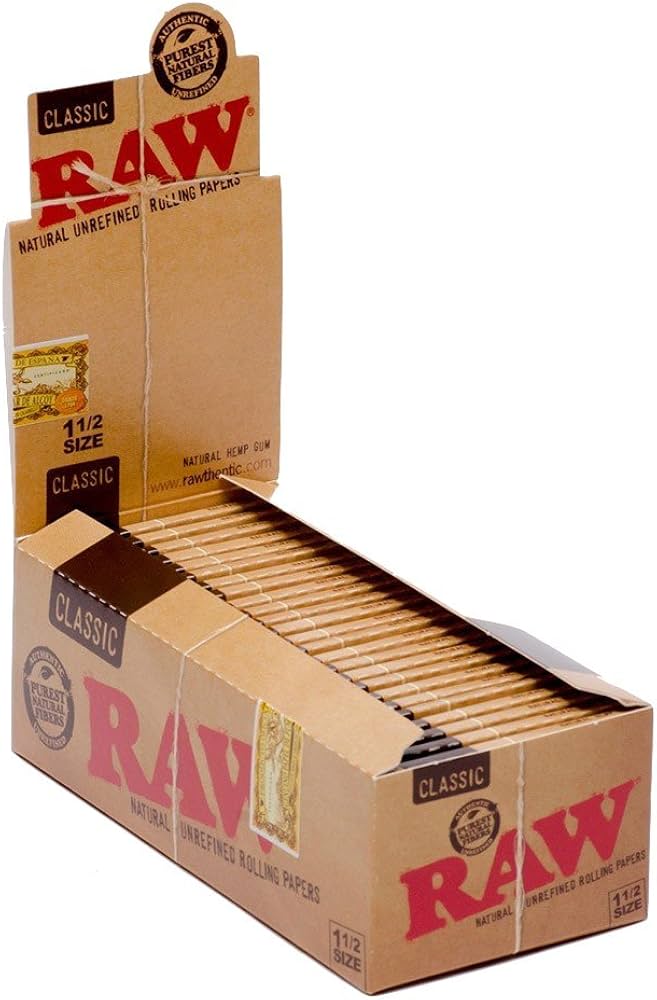 RAW ROLLING PAPERS 1 1/2