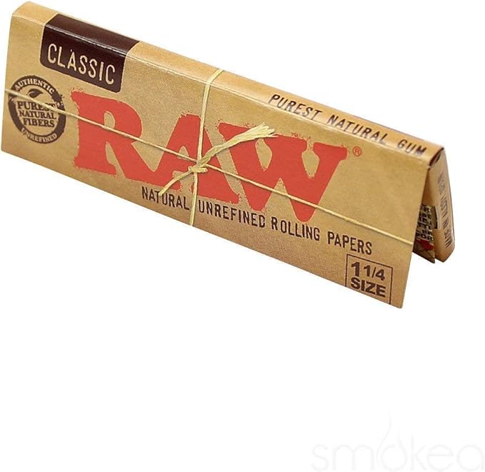 RAW ROLLING PAPERS 1 1/4