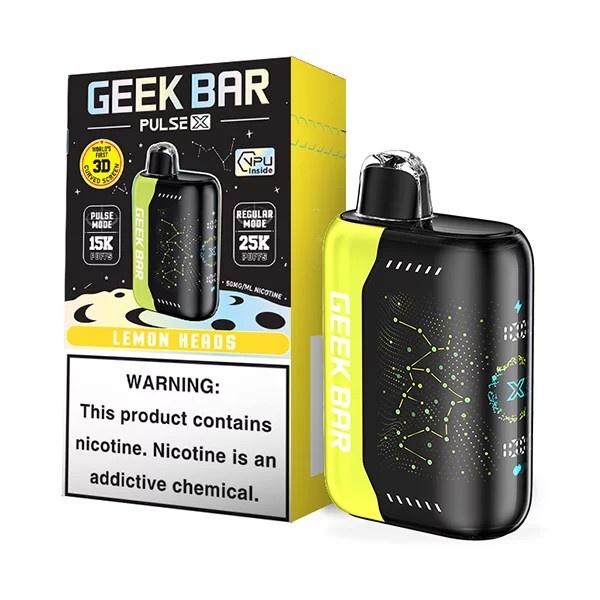 GEEK BAR LEMON HEADS